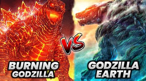 burning godzilla vs godzilla earth